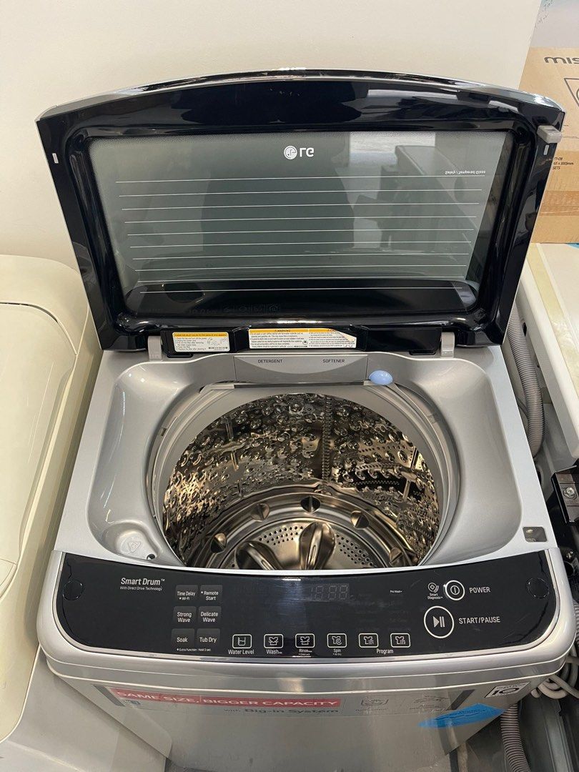 LG 10Kg Top Load Washing Machines (WFT1081DD), TV & Home Appliances