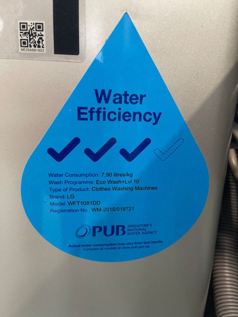 LG 10Kg Top Load Washing Machines (WFT1081DD), TV & Home Appliances