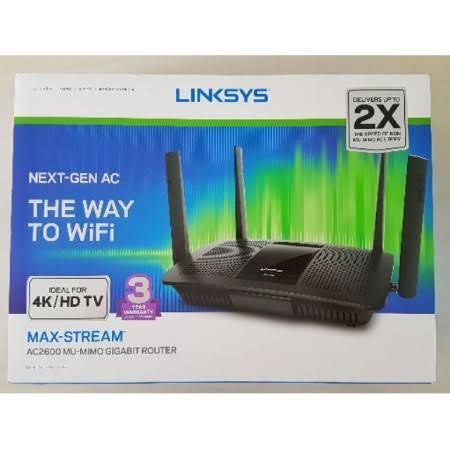 Linksys EA8100 Router Sealed (Category: Networking) located in Las Pinas. Submitted by chief18 (Listing ID 1216982036, Image 1). Description: Selling Brand New Sealed Linksys EA8100 Router. 3 sets available. Buy all for 8k. Delivery fee to be shouldered by buyer..