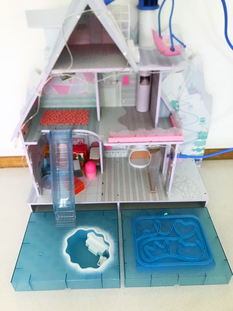 Lol surprise winter disco chalet house online