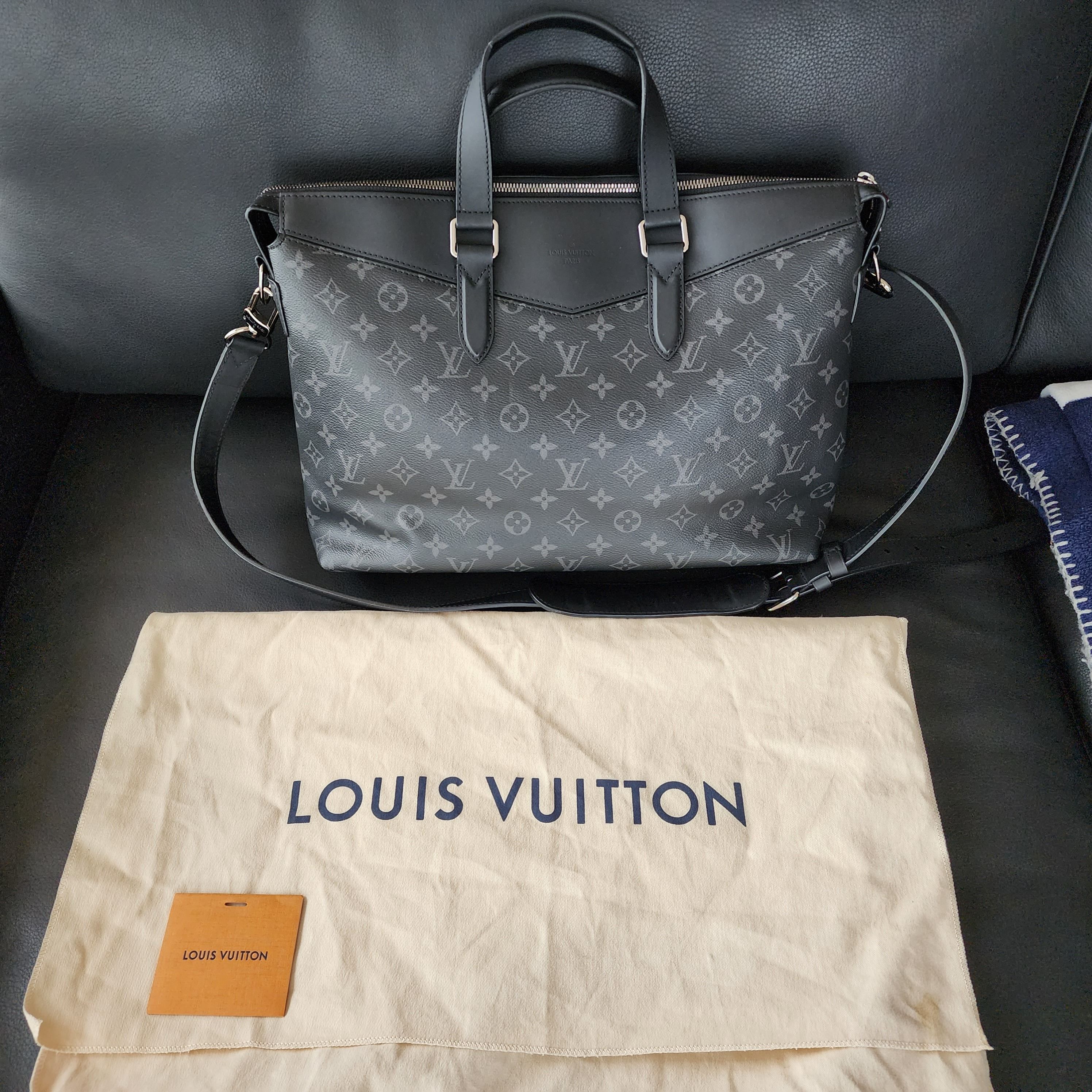 Louis Vuitton 2017 Monogram Eclipse Briefcase Explorer - Black Briefcases,  Bags - LOU173122