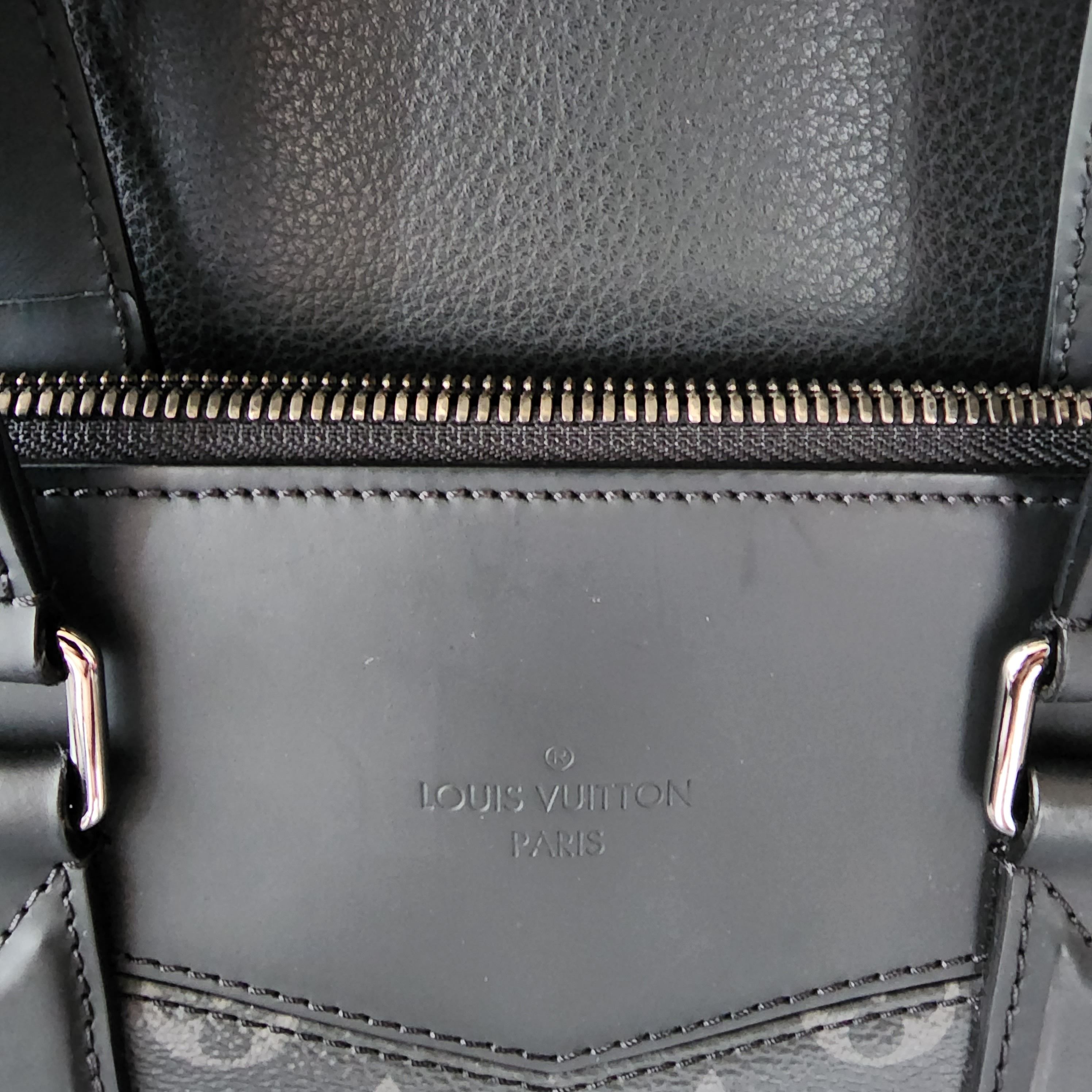 LOUIS VUITTON Briefcase Explorer Monogram Eclipse Shoulder Bag TT3055 