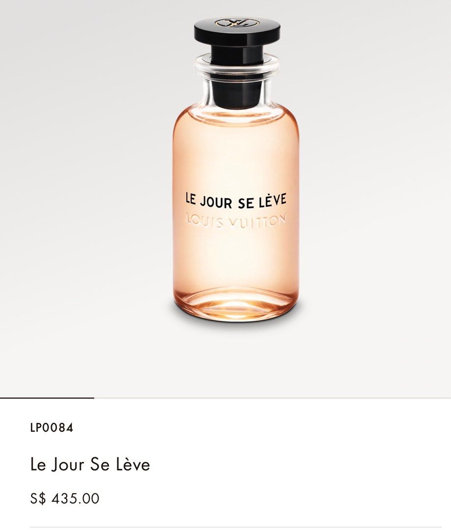 Louis Vuitton Le Jour Se Leve + Les Sables Roses Fragrances 
