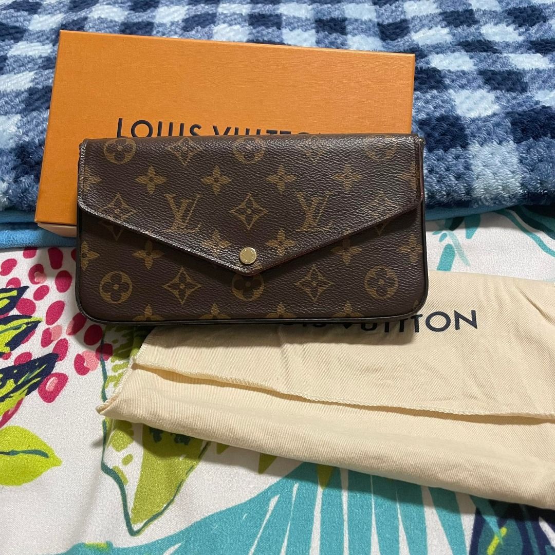 LV fold me with box & dustbag, Luxury, Bags & Wallets on Carousell