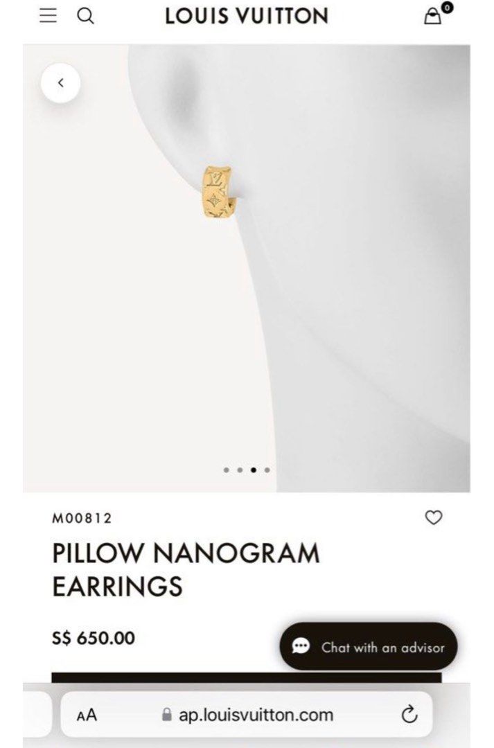 Louis Vuitton  Precious nanogram tag earrings, Luxury, Accessories on  Carousell