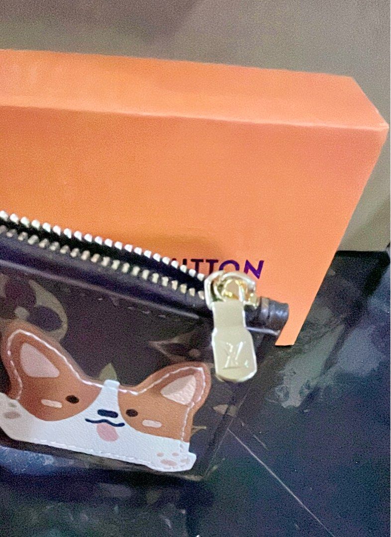 Cute Corgi coin pouch/card holder, Women's Fashion, Bags Wallets