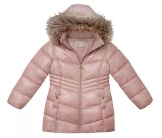 Michael kors big top girl hooded jacket