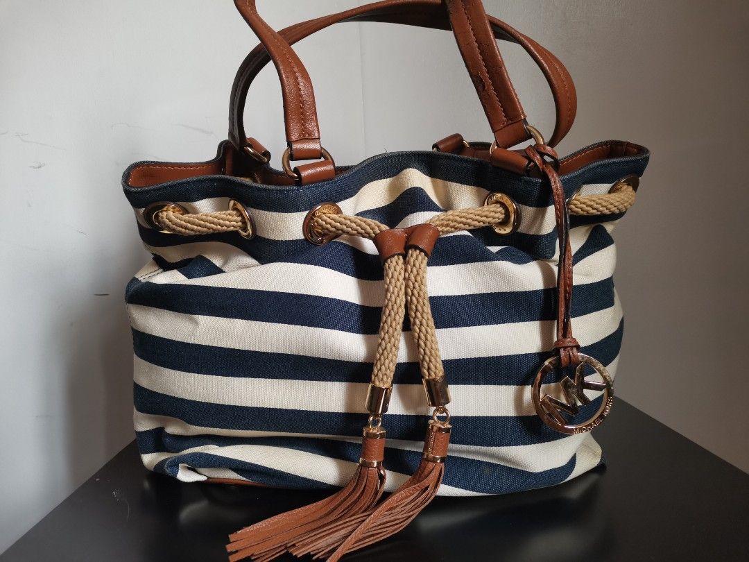 Mk marina on sale gathered tote