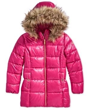 Toddler girl shop michael kors coat