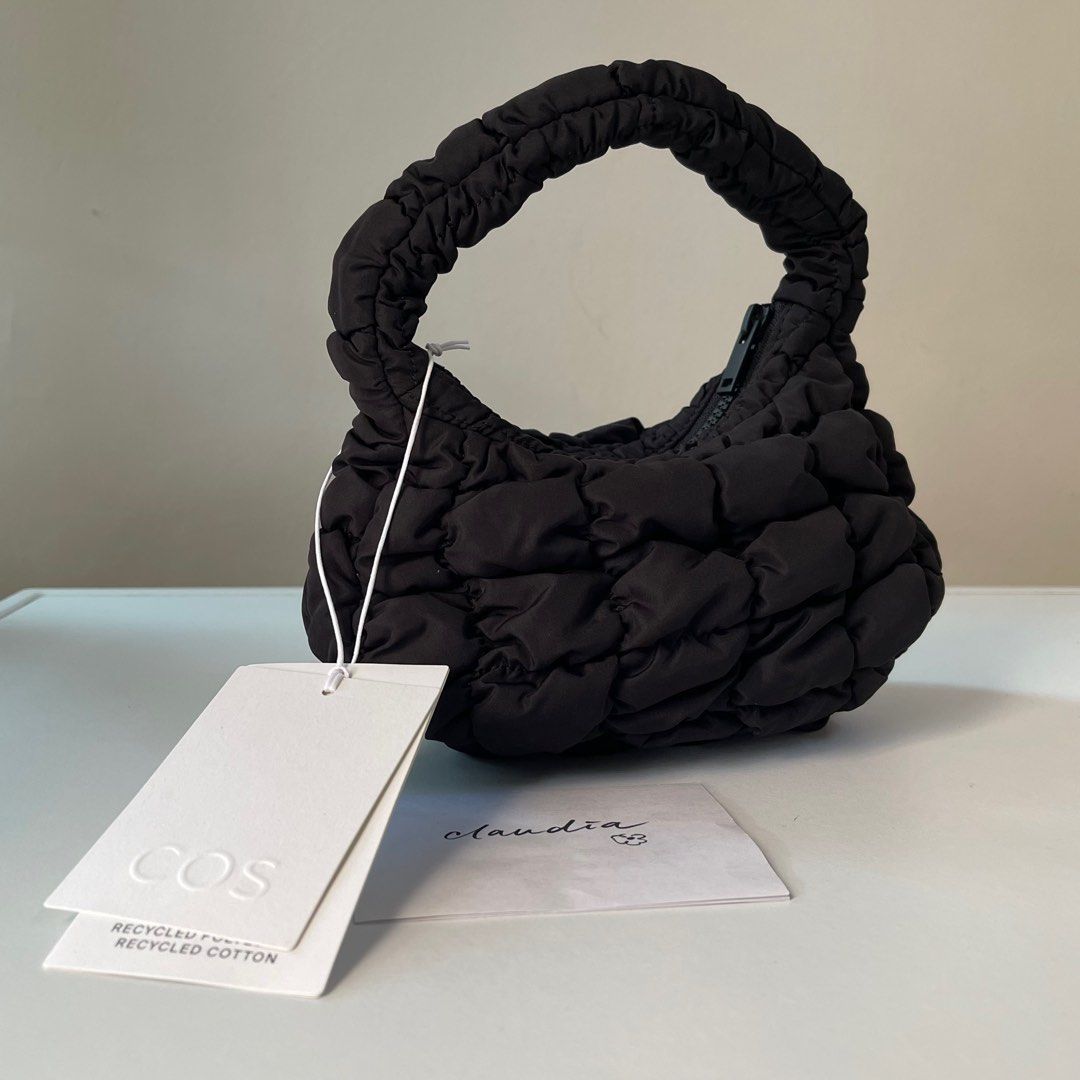 COS Quilted Micro Bag in Black