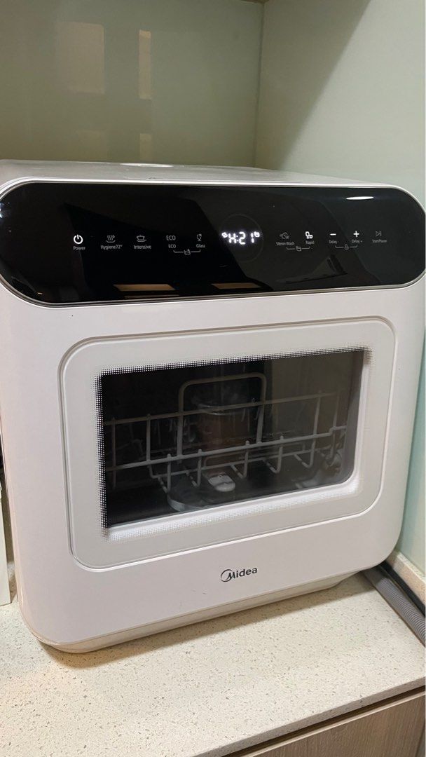 MIDEA countertop dishwasher, TV & Home Appliances, Kitchen Appliances