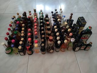 Mini Bottle Miniature collection