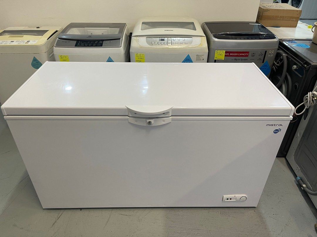 MISTRAL 423L CHEST FREEZER WITH LOCK MFC423A (WHITE), TV & Home