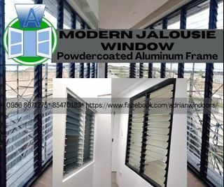 Modern Jalousie Windows