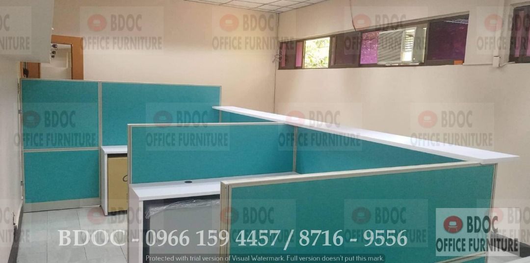 MODULAR WORKSTATION ., OFFICE FURNITURE ., OFFICE PARTITION, Furniture