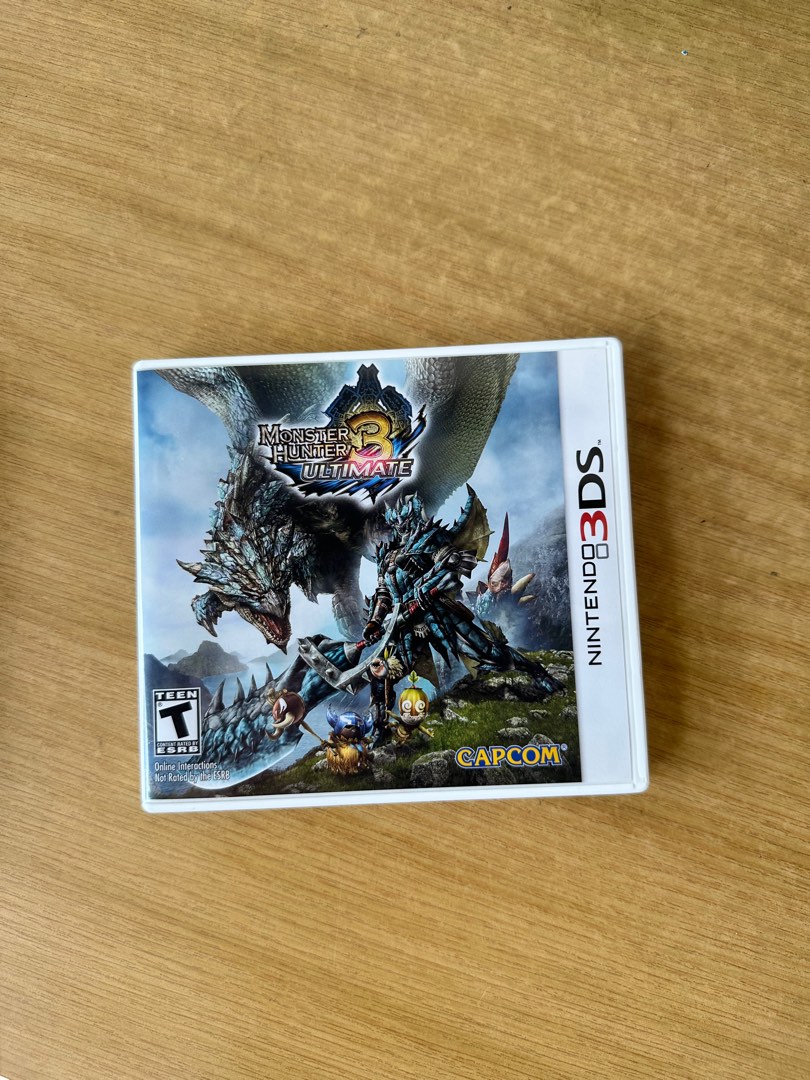 Monster Hunter 3 Ultimate 3DS Nintendo, Video Gaming, Video Games, Nintendo on Carousell