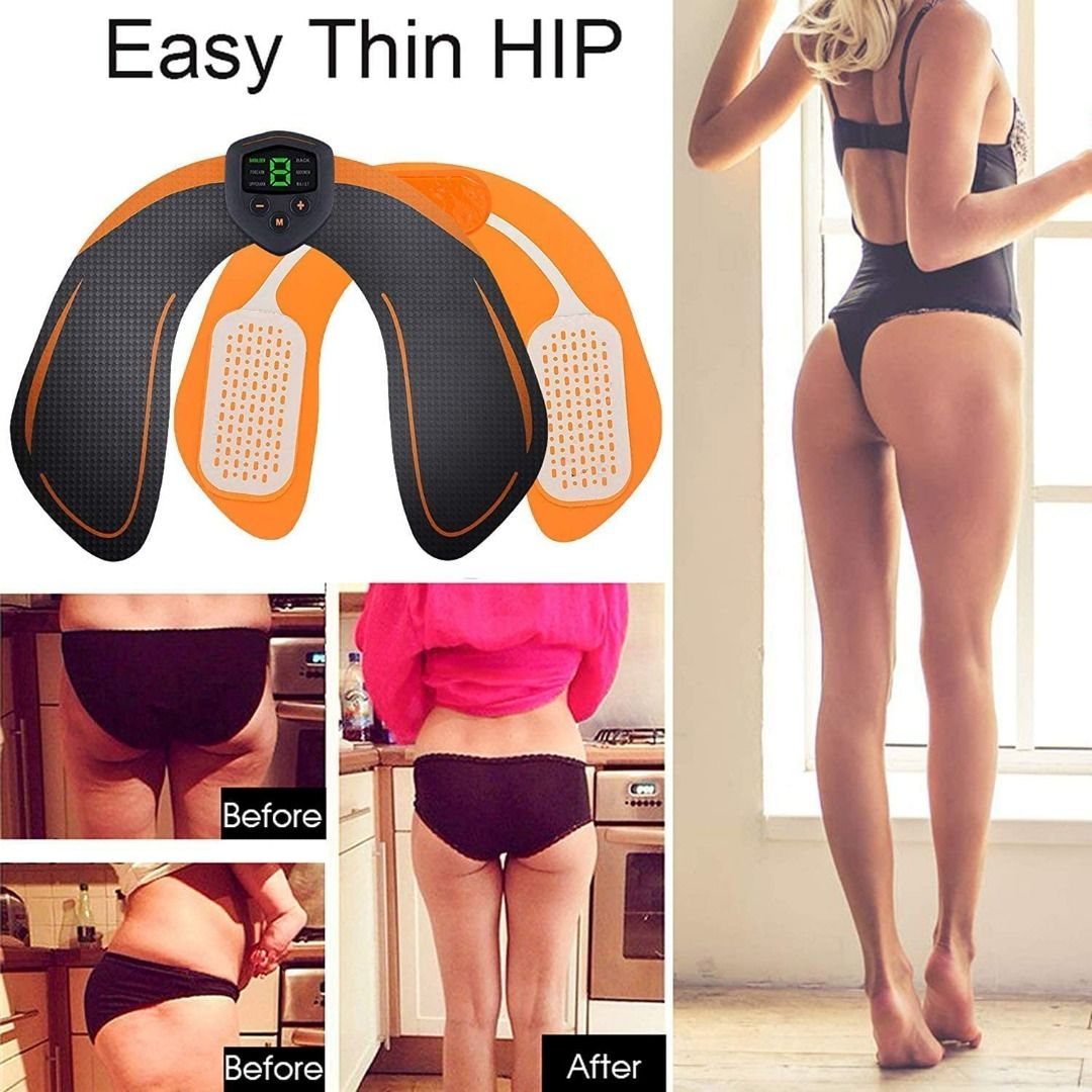 Appareil Électrostimulateur Fessier EMS Moonssy - Trainer Portable Pour Tonifier Et Raffermir Les Fesses