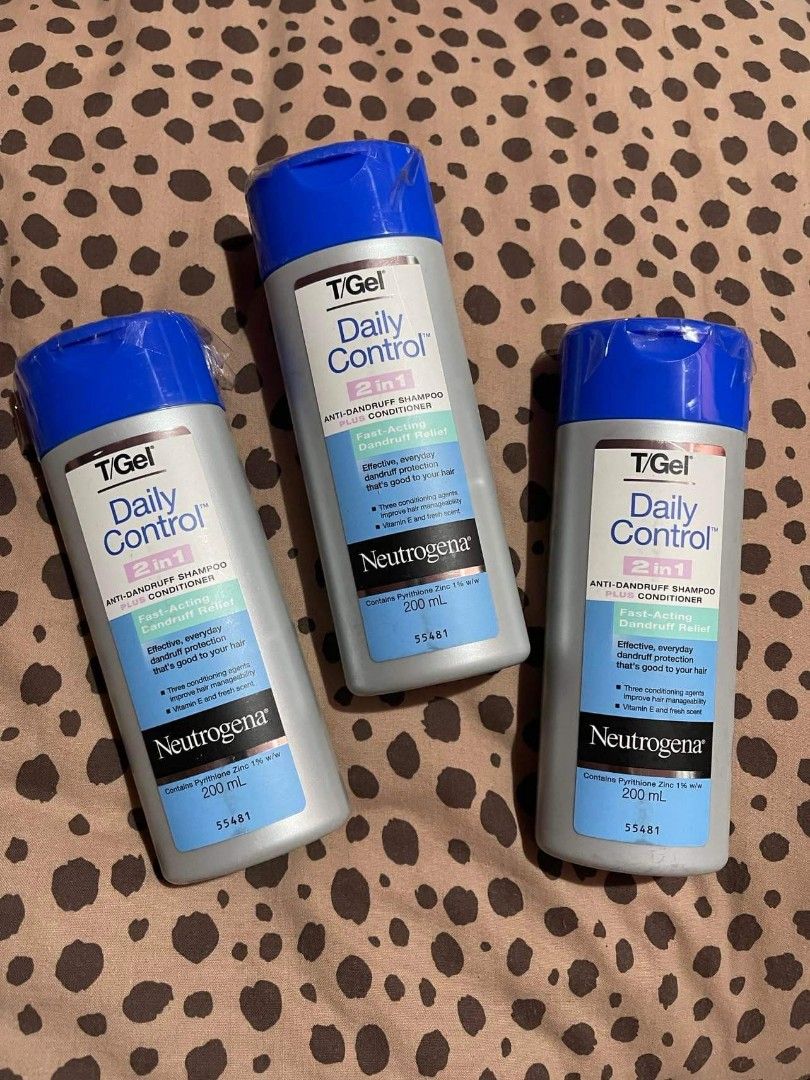 Neutrogena T/Gel Daily Control 2 in 1 AntiDandruff Shampoo Plus