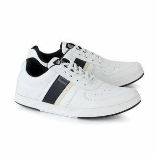 New! KUZATURA Sepatu Casual Pria White Seri NC KZS 025