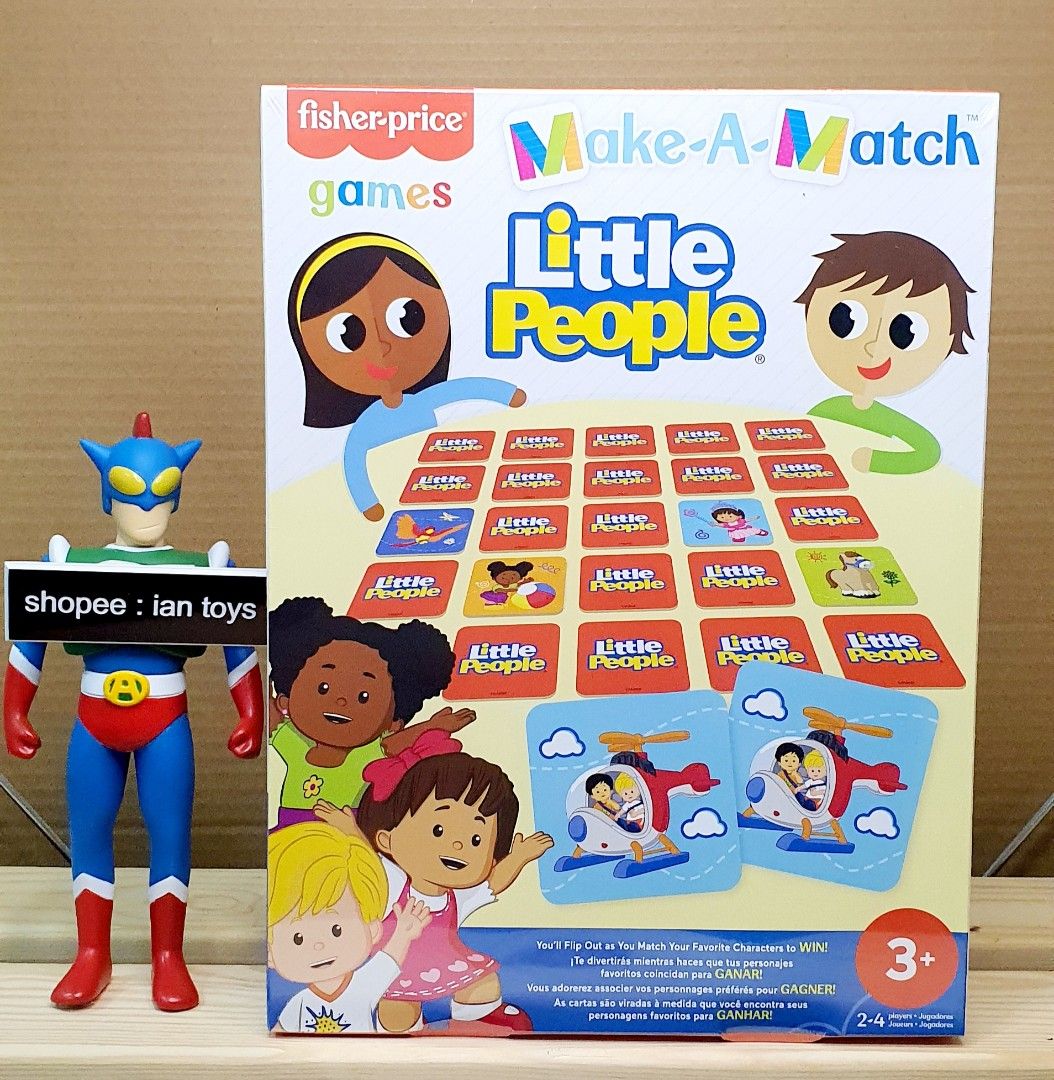 Make-A-Match Little People Card Game 