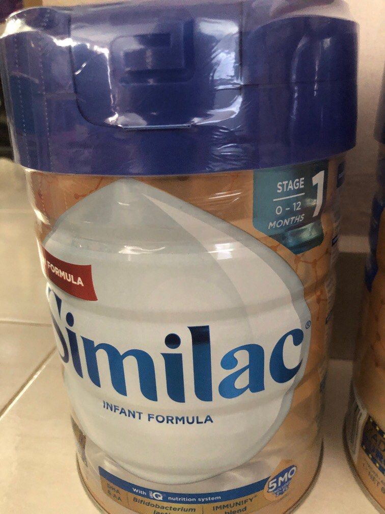 *NEW PACKAGING* Similac stage 1 (850g), Babies & Kids, Nursing ...
