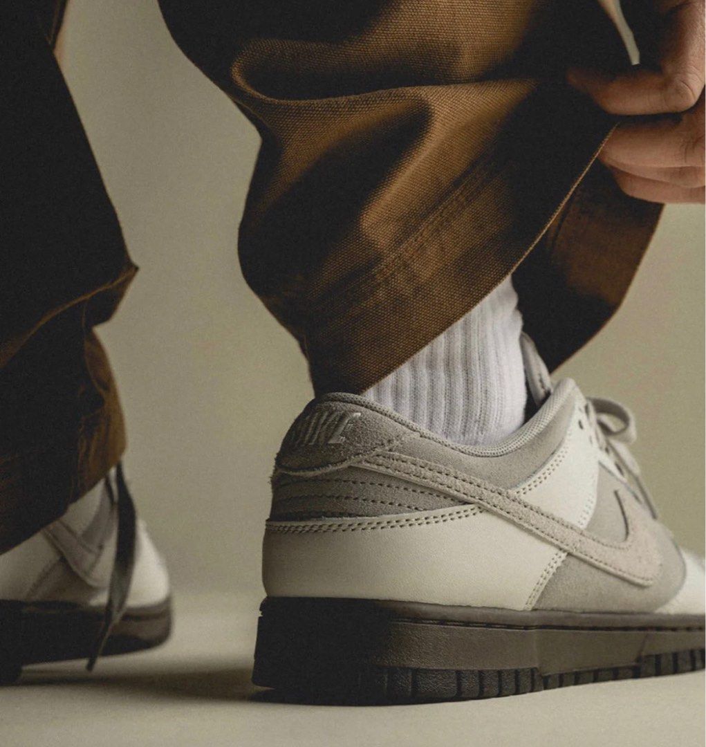 Nike dunk low [ ironstone ], Men's Fashion, Footwear, Sneakers on Carousell