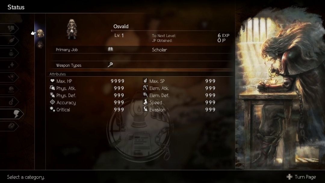 NSW Octopath Traveler II Save File Modding/Editing, Video Gaming, Gaming Accessories, InGame