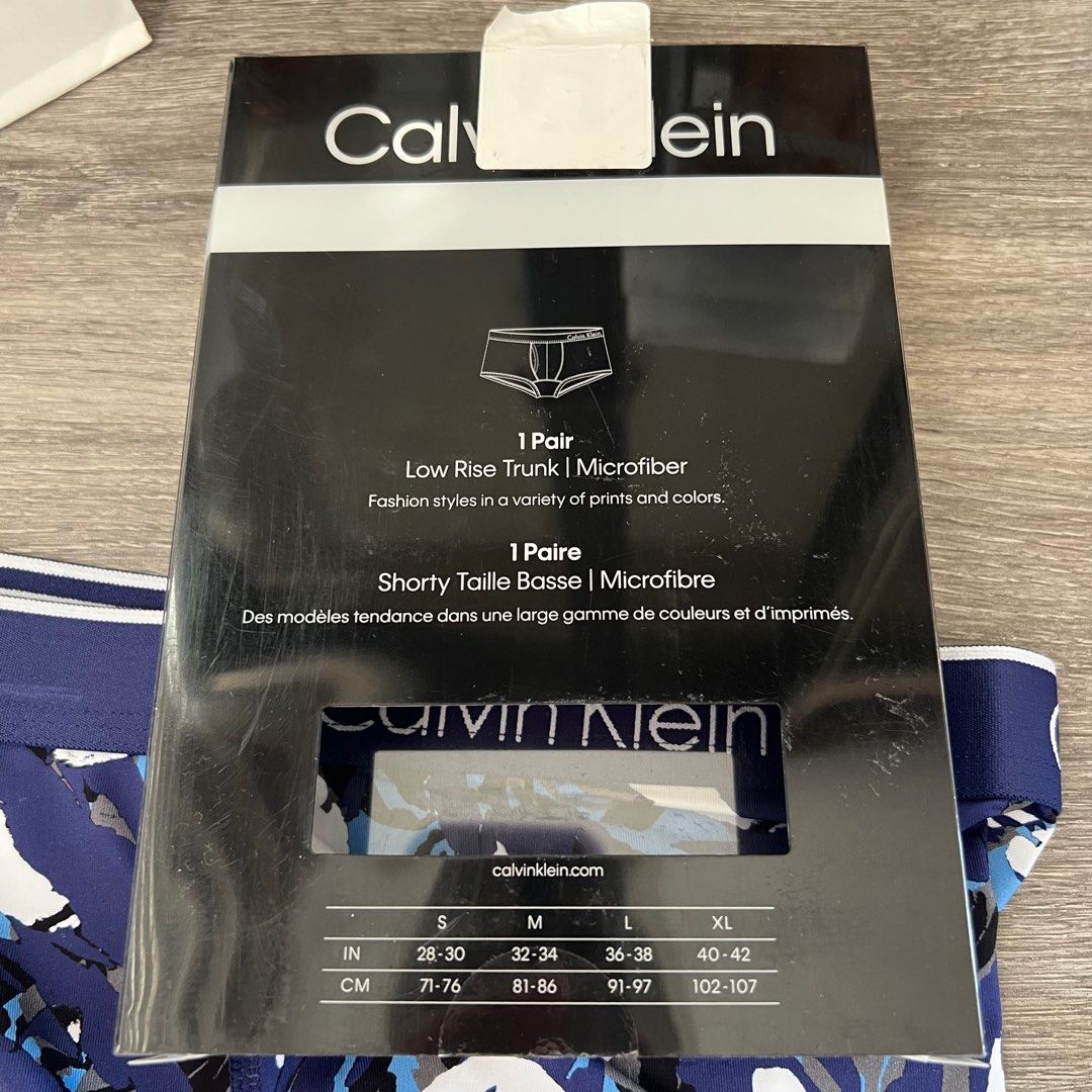 Original Calvin Klein Microfiber Low Rise trunk small (Category: Underwear) located in Quezon City. Submitted by harolduy11 (Listing ID 1216852305, Image 3). Description: All original Calvin Klein from Australia. Small size only. 1pc. Per pack. .
