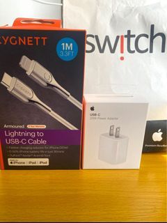 Original Iphone Charger (with adapter and cable) - Fast Charger
