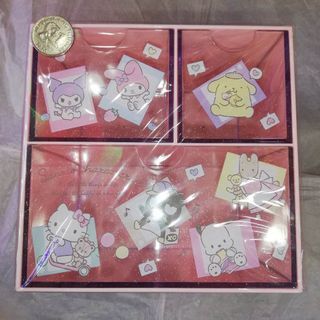 Original Sanrio Characters Hello Kitty Pompompurin Melody Maru Marron Cream Chest Drawer Japan