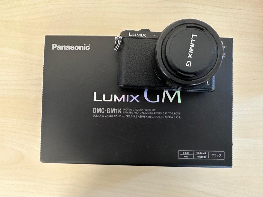独特の素材 Panasonic DMC−GM LUMIX DMC-GM1K-K ブラック - デジタル ...