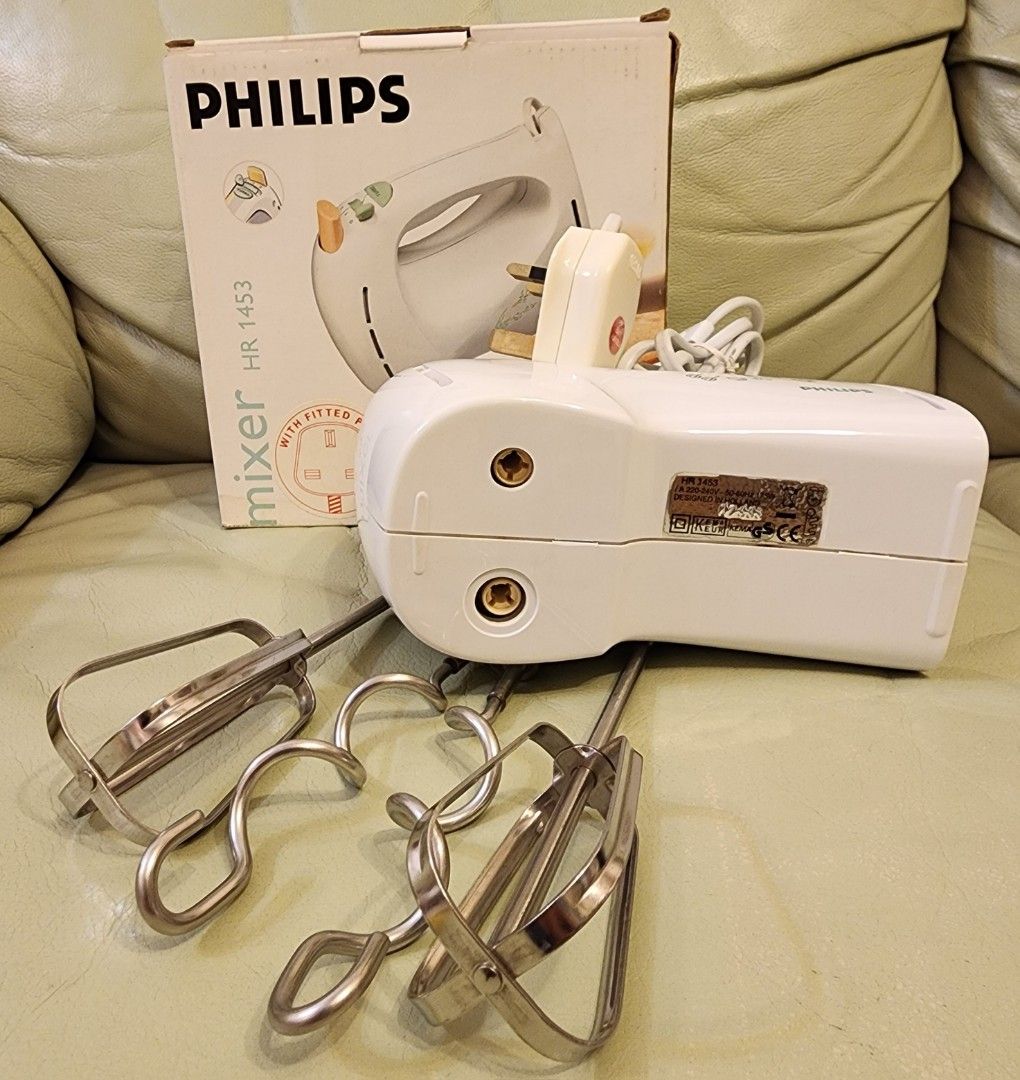 Philips HR1453 175W Mixer, 家庭電器, 廚房電器, 打蛋器及廚師機 Carousell