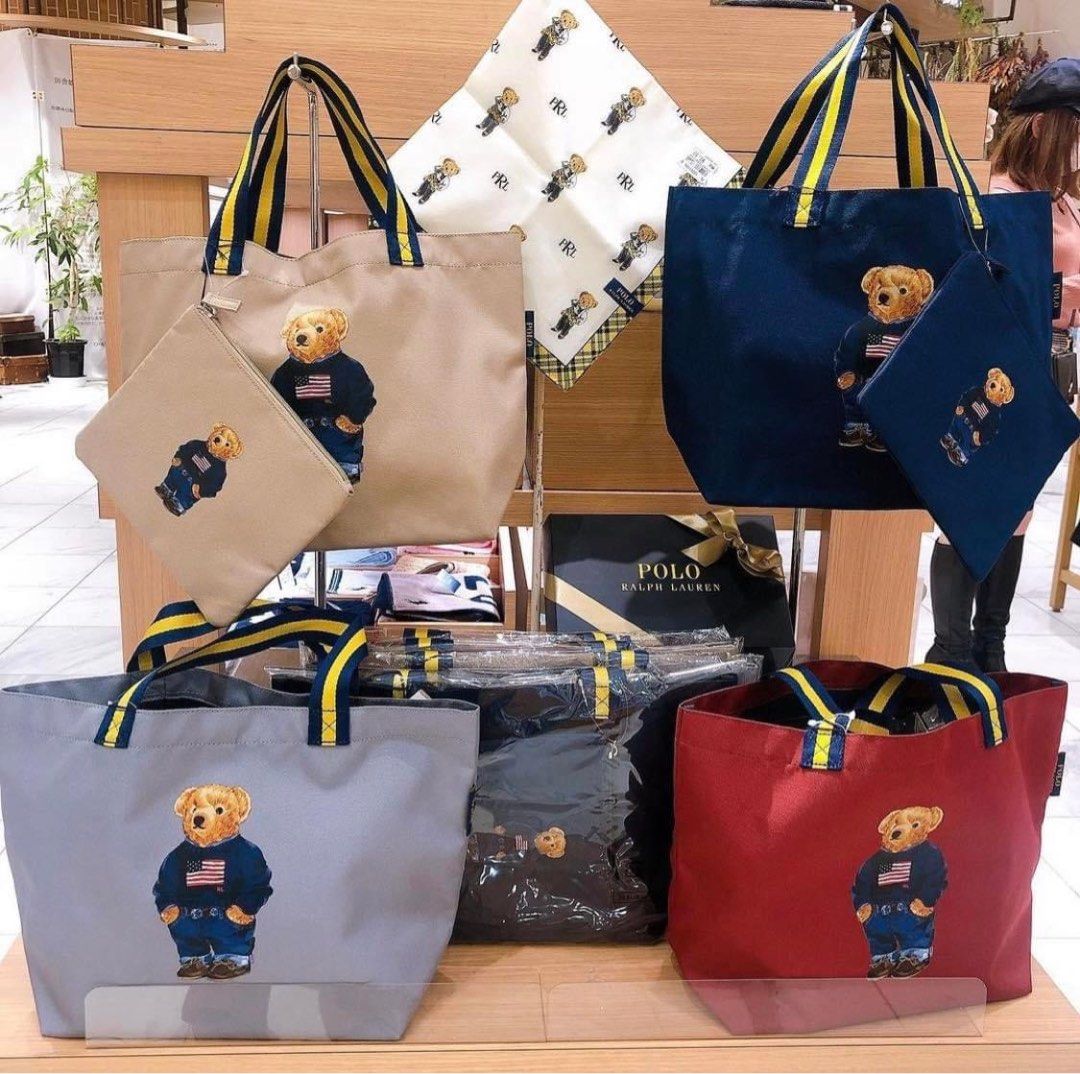 Polo ralph on sale lauren bear bag