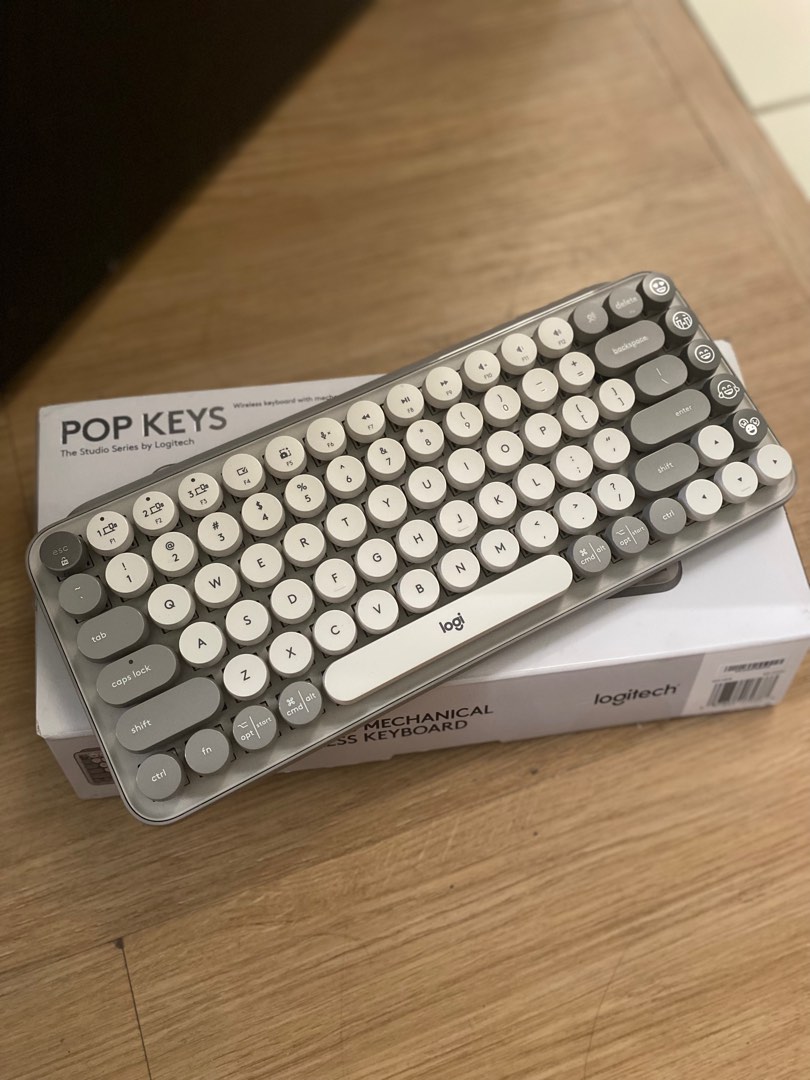 Pop Keys Mechanical Keyboard (Grey), Computers & Tech, Parts ...