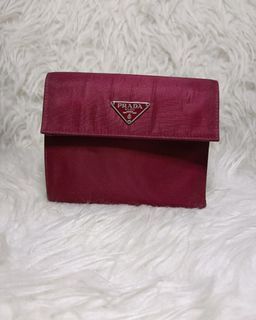 Prada Short wallet Nylon authentic