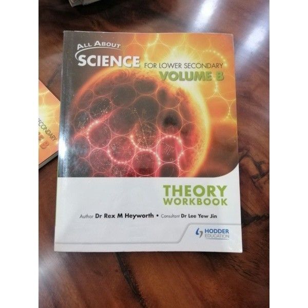 Science Import PRELOVED BOOK ALL ABOUT SCIENCE FOR LOWER SECONDARY VOLUME B THEORY ...