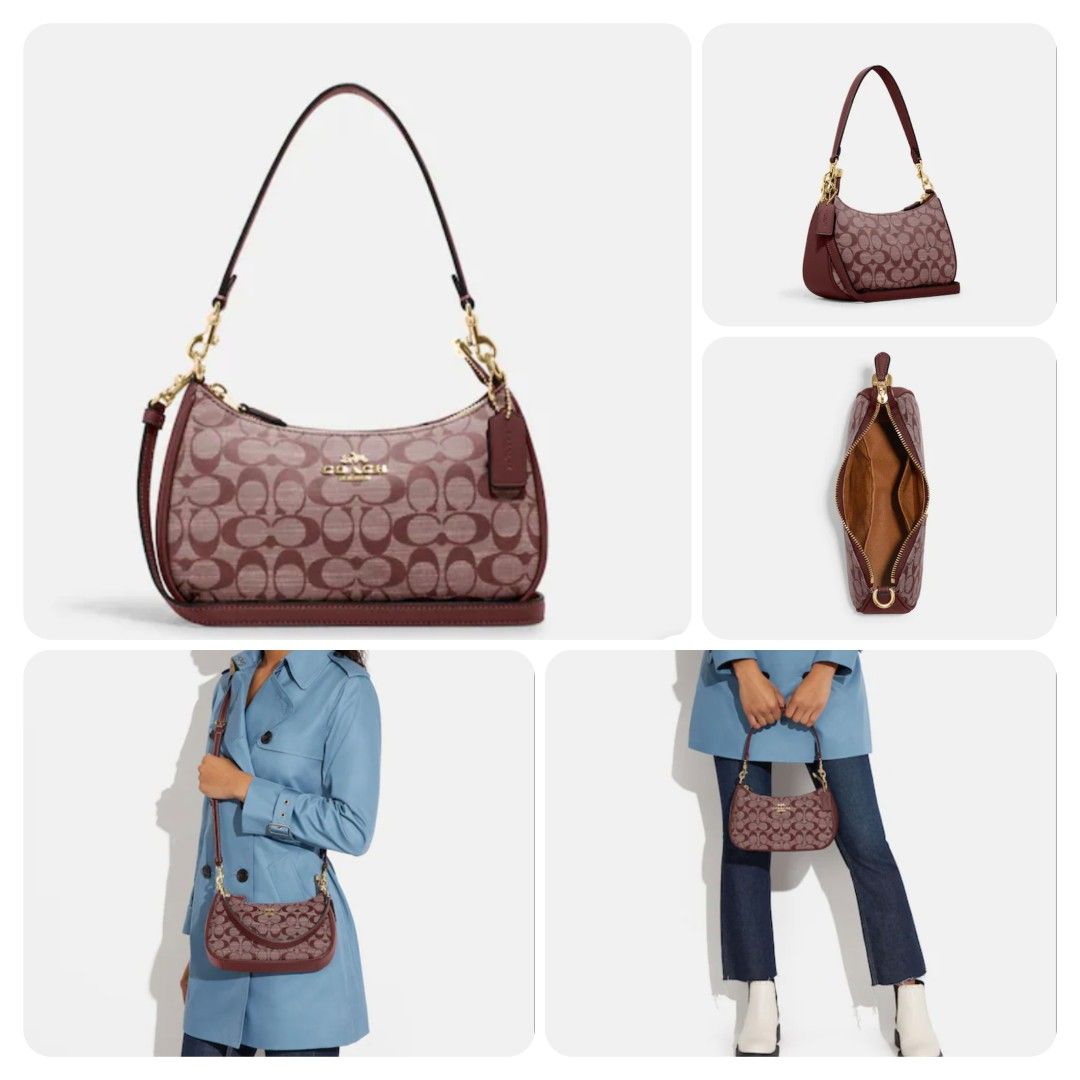 COACH®  Teri Shoulder Bag In Signature Chambray