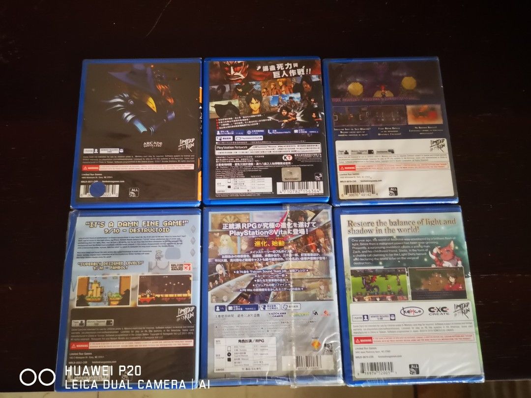 Psvita games (Category: PlayStation) located in Makati City. Submitted by donald1983 (Listing ID 1216853224, Image 3). Description: Limited run games RARE Plague road sealed (3000) Dragon fantasy sealed (3000) Asdivine heart sealed (2500) Mutant mudds sealed (2500) Attack on titan (1500) Legend heroes Evolution (1500).