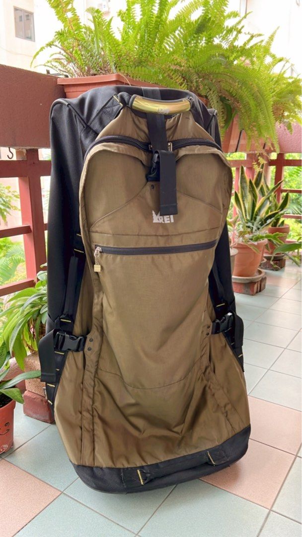 REI Wheeled Duffel 92L, Hobbies & Toys, Travel, Luggages on Carousell