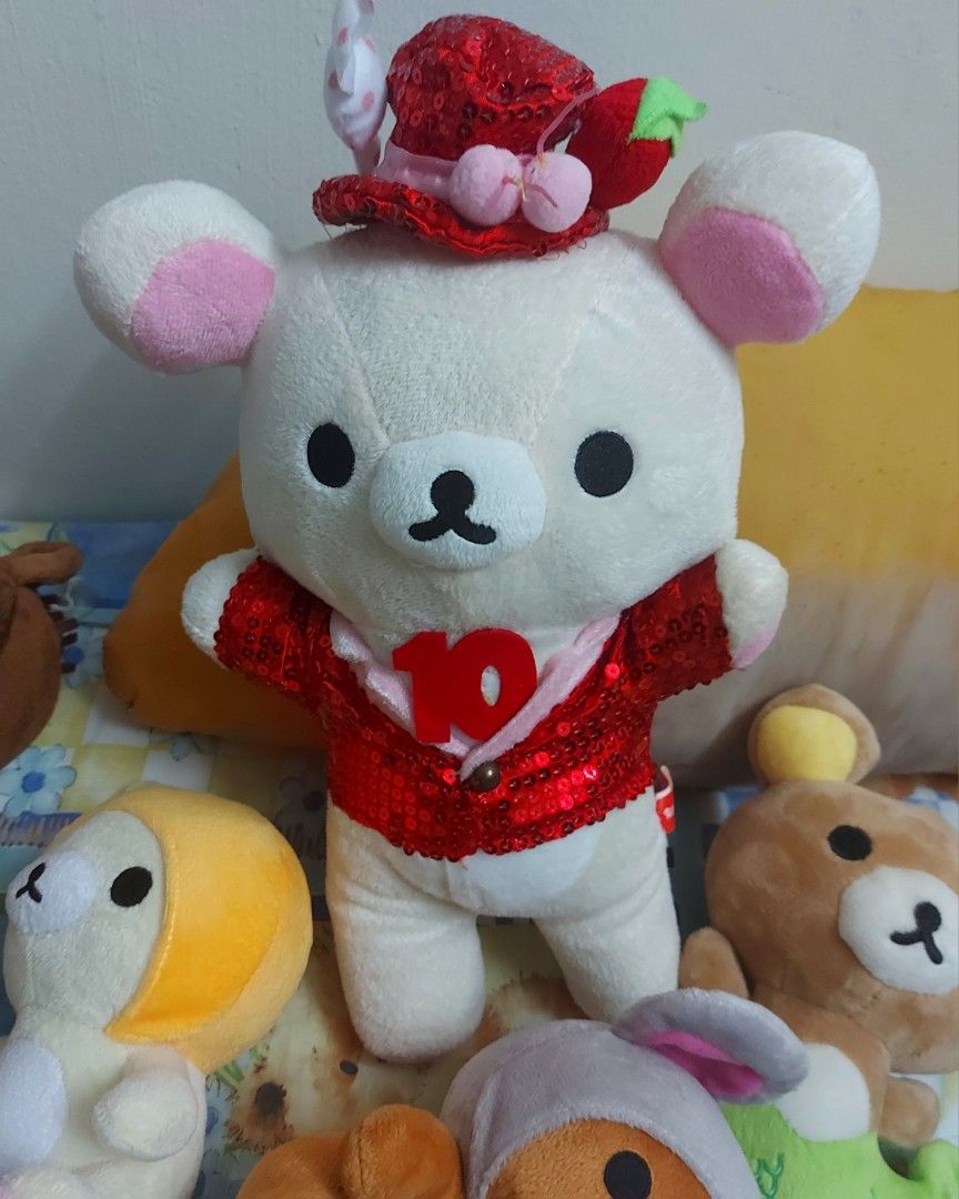 Rilakkuma plush soft toy plushie, Hobbies & Toys, Toys & Games on Carousell