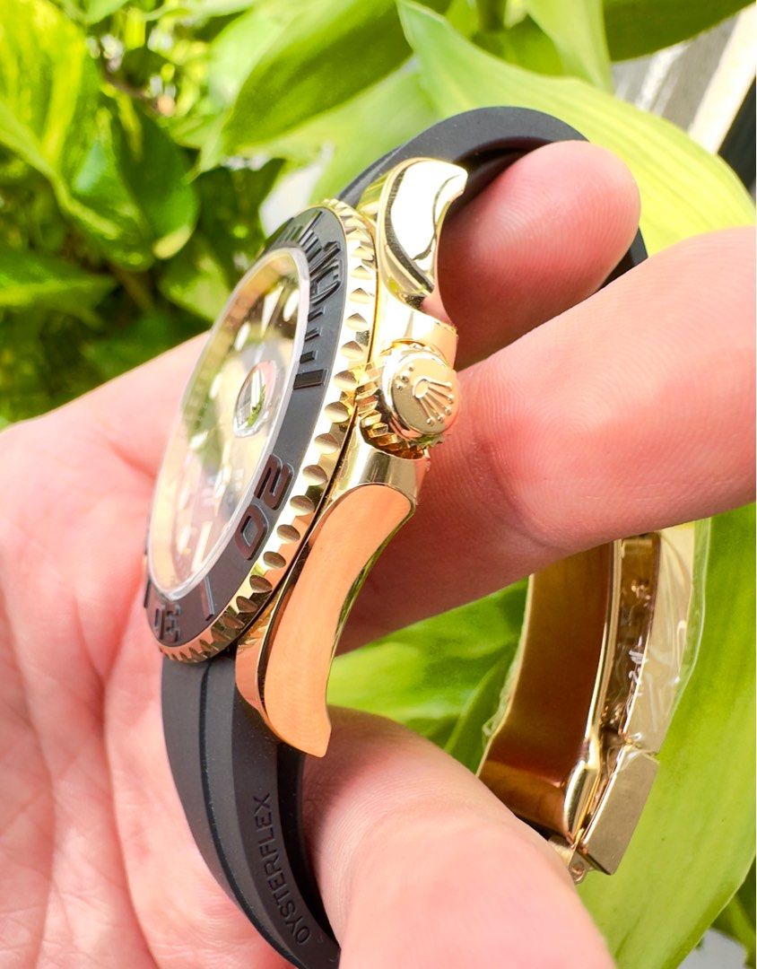 Rolex YachtMaster 226658 18K Yellow Gold, Luxury, Watches on Carousell