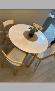 Round Dining Table set