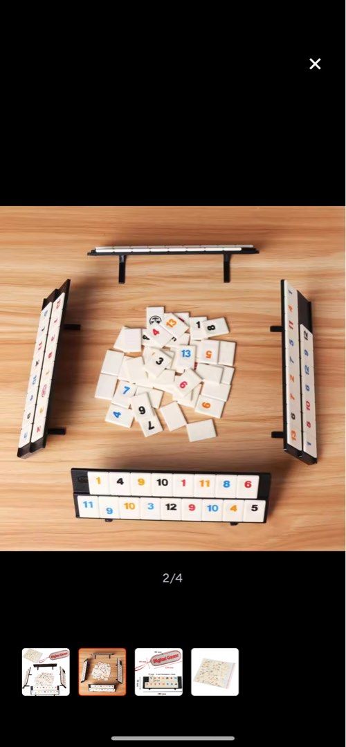 Rummikub Israel mahjong, Hobbies & Toys, Toys & Games on Carousell