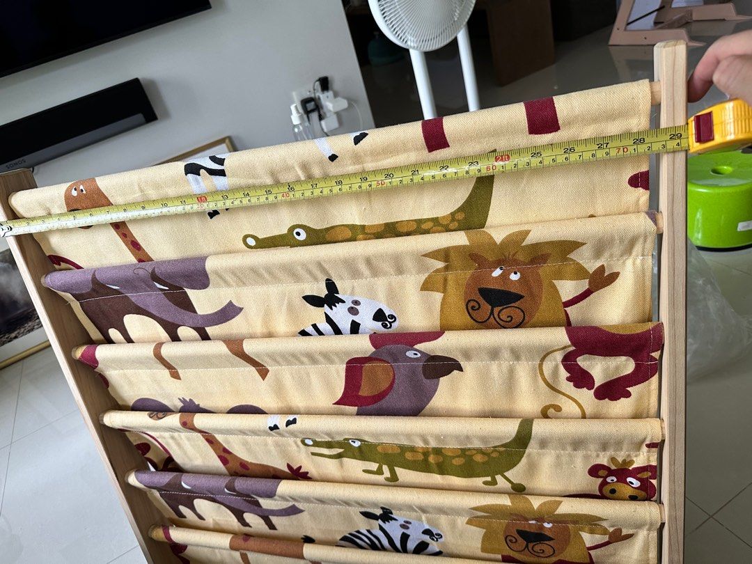 Safari theme kids book shelves, Babies & Kids, Baby Nursery & Kids