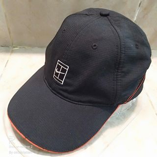 NIKE TENNIS COURT Logo Drifit Cap Hat Topi Original Bekas