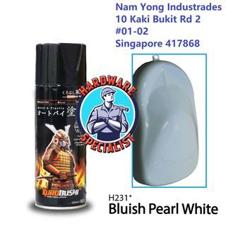 Samurai Paint Honda H231 Bluish Pearl White Spray Paint 400ml