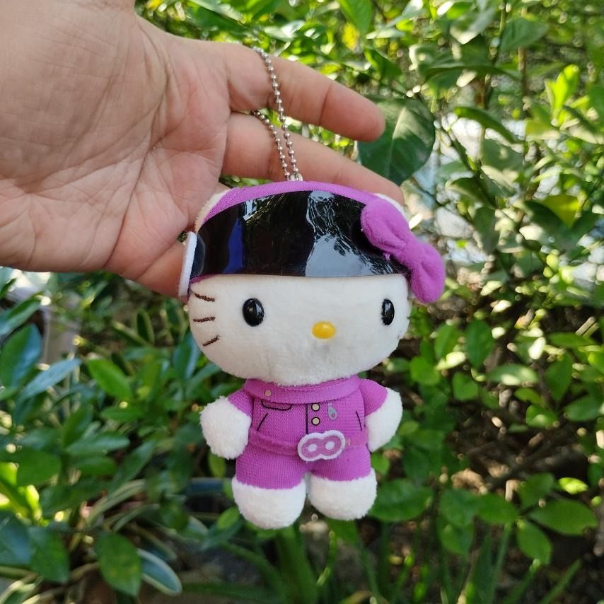 SANRIO X Eight Ranger Hello Kitty Purple Sentai Ranger Kitty Plush
