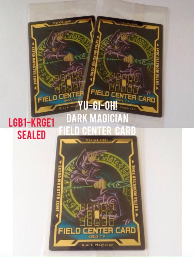 SEALED Yu-Gi-Oh Cards (Category: Raw Singles) located in Paranaque City. Submitted by unlishopparanaque (Listing ID 1216936760, Image 2). Description: Yu-Gi-Oh! Condition: SEALED 1. Blue Eyes White Dragon LGB1-KRS02 P600 2. Dark Magician LGB1-KRS01 P500 3.Red Eyes Black Dragon LGB1-KRS03 P450 4.Dark Magician Field Center Card LGB1-KRGE1 P300 5.Red Eyes Black Dragon Field Center Card LGB1-KRS03 P450 For serious and sure buyer only please Meetup an