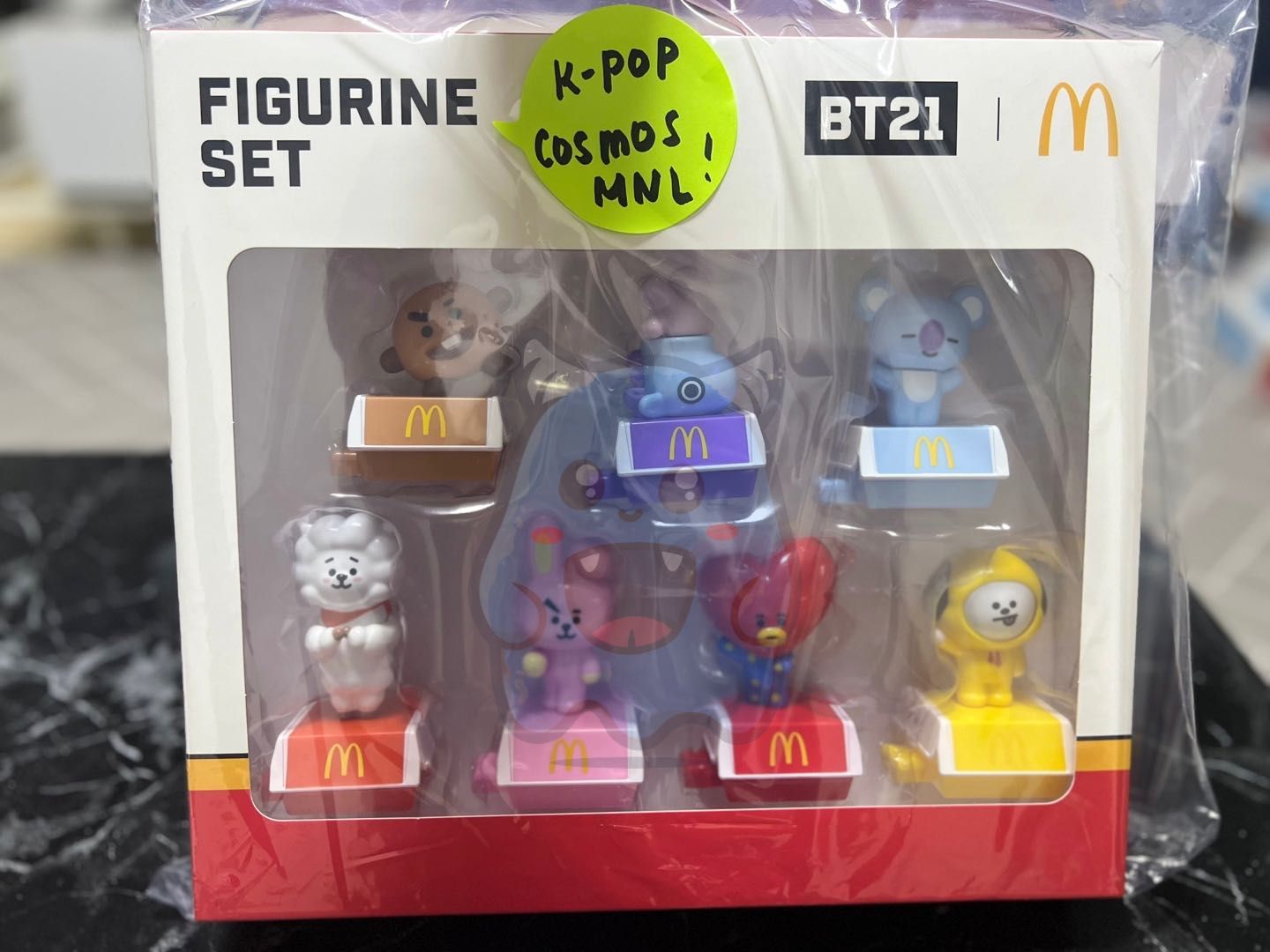 [ONHAND TINGI] BT21 x MCDO FIGURINE, Hobbies & Toys, Memorabilia