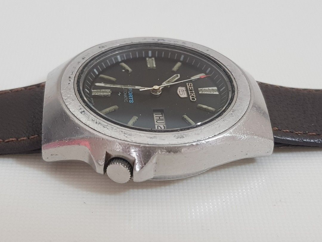 Seiko 5 Vintage Racing Dial – Restored Sport Style main image 1